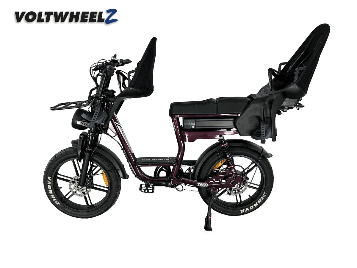 V20 Comfort Family Bike voor en achterzitje