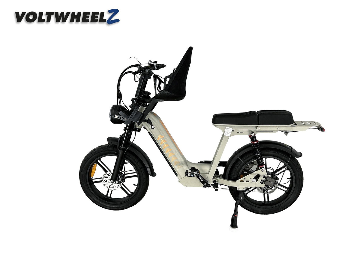 D50 Family Bike met voorzitje